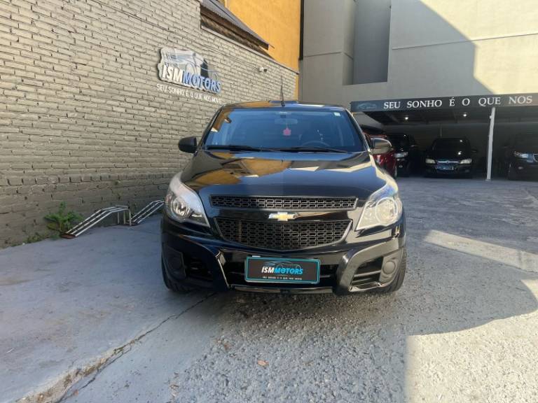 CHEVROLET - MONTANA - 2012/2013 - Preta - R$ 41.900,00