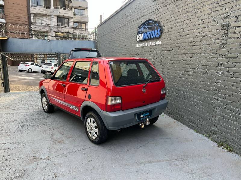 FIAT - UNO - 2009/2010 - Vermelha - R$ 25.900,00