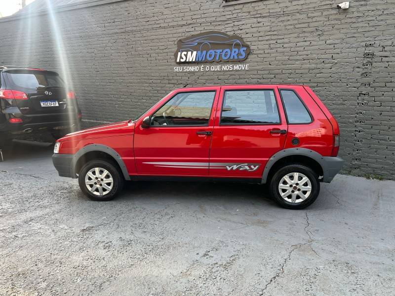 FIAT - UNO - 2009/2010 - Vermelha - R$ 25.900,00